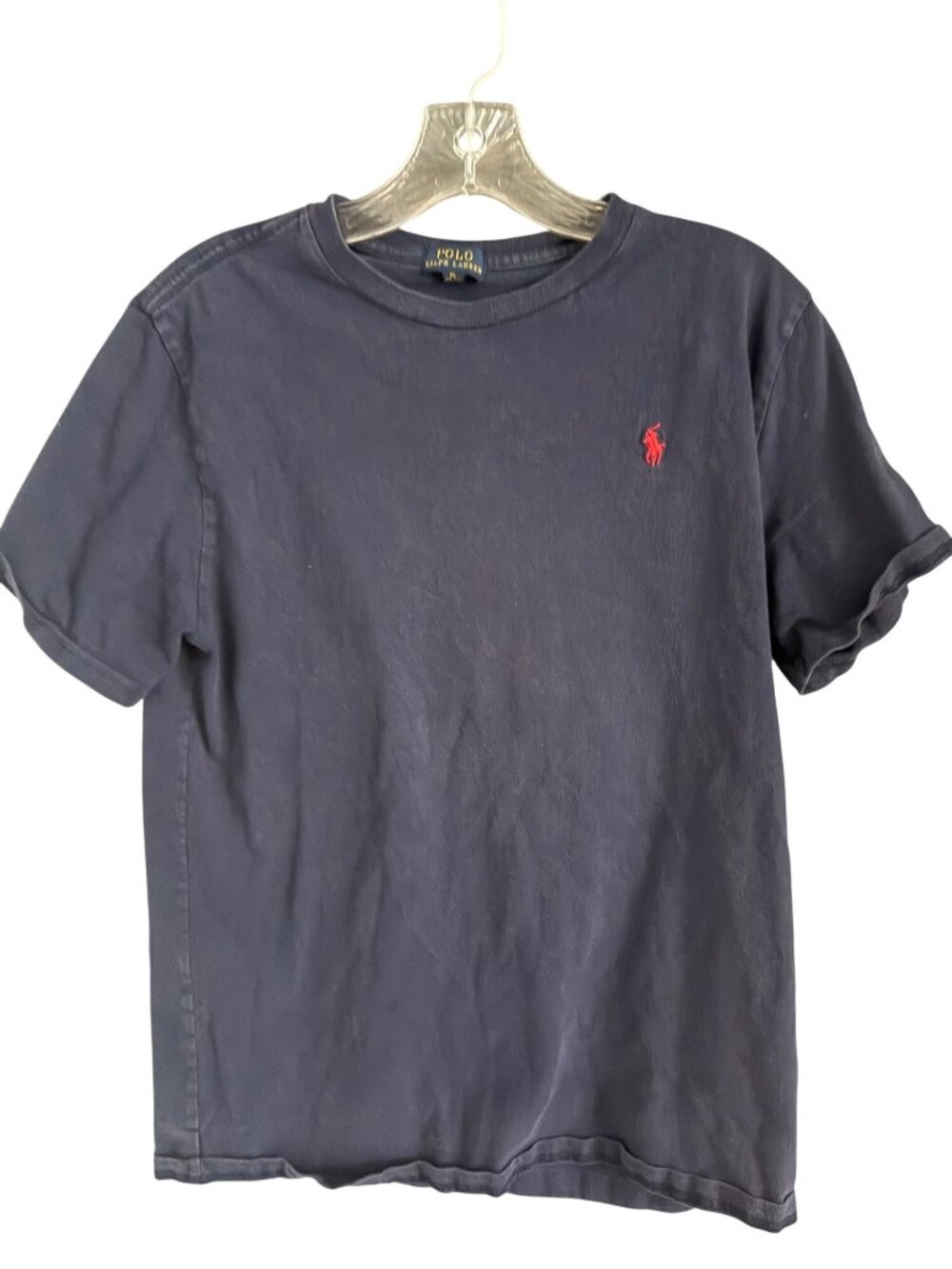 Polo Ralph Lauren Navy Blue Short Sleeve Crew Neck T Shirt XL